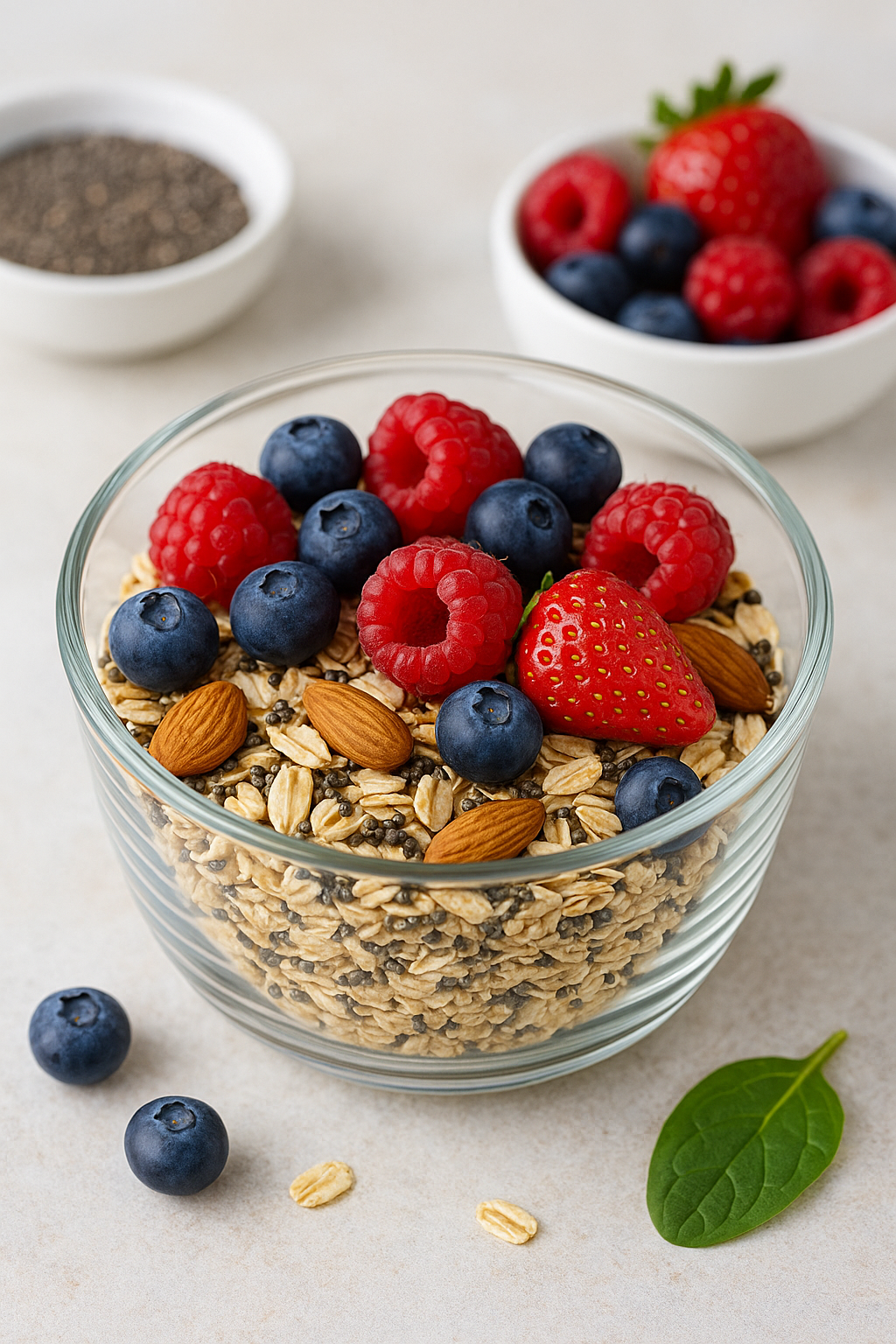 Veganes Power-Müsli